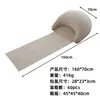 Nueva colchoneta inflable de playa transfronteriza, colchoneta de picnic flockeada de PVC engrosado, colchoneta inflable portátil para una persona