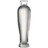 Jarrón de Vidrio Transparente Soplado Arreglo Floral Adornos Florales Hidropónicos Decoraciones de Mesa para Sala de Estar en Casa Botella Zen Guanyin
