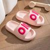 Pantuflas Antideslizantes para Mujer para Uso Exterior en Verano 2026 Nuevo Estilo Simples de Suela Gruesa Suela Suave Zapatos Peludos de Mujer para Uso en Casa