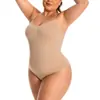 Ropa Moldeadora Transfronteriza de Comercio Exterior Más Vendida Sexy Control de Abdomen Sin Costuras Tallas Grandes Adelgazante Cintura Moldeadora Abertura en la Entrepierna