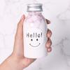 Muestra de disparo botella desechable para bebidas Botella de té de leche gruesa de moda Botella de plástico alimentario PET transparente Fábrica outlet