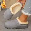 Novo Modelo de Verão 2026: Chinelos Peludos Femininos Casuais Confortáveis e Modernos, Slip-On, Tamanho Único para Uso Externo