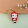 Chaveiro de Abóbora de Halloween Transfronteiriço Boneco de Desenho Animado Pingente Macio de Plástico Pingente de Carro Chaveiro