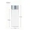 Frasco de Plástico Transparente de Boca Ancha Botella de Plástico PET para Pastillas Sólidas 100/120/150/200/250ml Frasco para Té de Flores