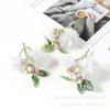Diadema de flor artificial base Mori accesorios DIY ramillete sombrero de paja mar de flores bola de espinas de erizo de mar ramo pequeño material planta de simulación
