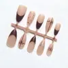 Manicure, Unhas Pré-fabricadas, Unhas Usáveis, Produtos Semi-acabados, Adesivos de Unha Blush, Unhas Postiças, Modelos Veludo Fosco, Atacado