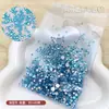 Rhinestones redondos pequeños de fondo plano al por mayor, rhinestones súper brillantes para decoración de uñas, rhinestones redondos, diamantes de agua ultrabrillantes, accesorios de diamantes para decoración de uñas, decoraciones para uñas, adornos de strass