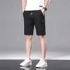 Calças de Verão Masculinas Calças Jovens de Seda Gelo Stretch Calças Casuais Masculinas Soltas Tamanho Grande Ultrafinas de Secagem Rápida Esportivas Retas