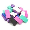 Herramientas para uñas, esponja cuadrada, esponja de alta elasticidad, bloque de tofu para pulir, bloque de pulido, lima de uñas de color lavable