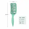 Peine Portátil Fluffy para el Cabello Uk Kent para Mujeres, Peine Rizador con Masaje de Airbag para Uso en Casa, Peine Nervado, Peine de Rebote