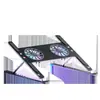 Soporte de Pie para Portátil de Juego Aleación de Aluminio Refrigeración con Base de Refrigeración de Ventilador Portátil Suspendido