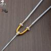 Corda para pingente de jade tecida à mão corda para pingente de cera de abelha corda para colar de pingente de jade cordão ajustável para homens e mulheres