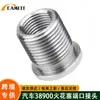 Conector de porta de vela de ignição de motor automotivo 38900, peça giratória com rosca M14*1.25 para 3/4-16