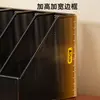 Suporte para pastas de arquivo, suporte de mesa para livros, suporte para colocação de documentos, organizador de mesa de escritório, armazenamento e organização de dados de arquivo