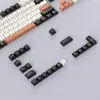 Venta al por mayor En stock Transfronterizo Amazon Teclas para Teclado Mecánico Blanco Leche y Rojo Juego Completo Pequeño de Tres Piezas PBT Personalizado Dos Tonos