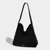 Nova Bolsa Saco Estilo Preguiçoso de Grande Capacidade para Mulheres, Bolsa de Ombro Transversal Levemente Luxuosa e de Alta Qualidade, Bolsa com Letras para Mulheres