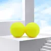 Pelota de Masaje de Silicona Tipo Cacahuete Relajación Muscular Pelota de Masaje de Cintura y Pies Pelota de Yoga para Ejercicio Físico Bola Doble
