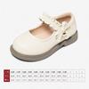 [Oferta Especial] Sapatos de Princesa Snuffy para Crianças Sapatos de Couro para Meninas Sapatos de Princesinha com Solado Macio Couro Genuíno Solado Macio