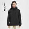 Chaqueta para exteriores para hombre tres en uno desmontable con forro polar grueso para pareja, chaqueta impermeable para mujer, traje de montañismo de otoño e invierno