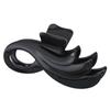 Pinza Negra Grande para el Cabello de Verano, Pinza de Plástico para Ducha de Cabello, Pinza Caliente de Garra, Boutique de Mercado Nocturno