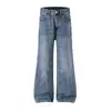 Calça Jeans Masculina Casual Americana Versátil Tendência Atacado Flare Micro Solta Primavera Outono 2026 Novo Estilo