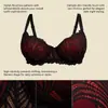 Sujetador Zeriluna de Encaje Push-Up, Transpirable, Cómodo, Sexy, de Soporte para el Busto, Lencería de Moda Tallas Grandes