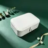 Distribuidores preferem caixas de joias portáteis de couro longas, expositores de joias de balcão, caixas de armazenamento para joias, acessórios de cabeça e brincos
