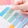 Adesivos Criativos Pequenos Frescos Seis Cores Gradiente Coreia Papelaria Escritório Anotações de Estudo Caderno