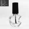 Variedade transparente de especificações formato capacidade arte de unhas com pincel frasco de esmalte de vidro frasco dividido blush frasco vazio em estoque