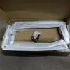 Prateleira de Armazenamento de Parede Estilo Country Cortada a Laser com Suporte em L, Suporte Curvo e Suporte de Prateleira Reta Armário