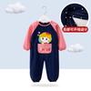 Macacão de peça única para bebê em veludo cotelê, para Outono e Inverno, infantil, anti-sujo, estilo western, macacão