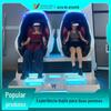 Cadeira de Ovo Dupla Vr9D Console de Jogos Videogame Entretenimento da Cidade Ponto Cênico Turismo Cultural Terremoto Tufão Equipamento de Educação Científica Popular Somatossensorial