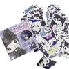 Pegatinas de Sanrio Kuromi Cinnamoroll Gato Kt, Pegatinas Lindas para Agendas, Pegatinas de Dibujos Animados Impermeables para Estudiantes