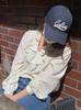 Gorra de béisbol de color sólido de marca nicho de Corea del Sur para mujer primavera y verano nueva simple que combina con todo sombrero para el sol a prueba de sol gorra con visera para estudiantes