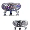 Cinzeiro grande de vidro, cristal estilo europeu, criativo, estiloso, personalizado, adequado para sala de estar, quarto, escritório, KTV, hotel