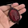 Joyería Transfronteriza Europea y Americana Joyería de Magia Oscura de Halloween Collar de Resina Roja Gótico Personalizado Retro