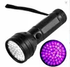 Linterna transfronteriza morada de 51 LED, detector de dinero ultravioleta 395UV, lámpara de escorpión, linterna doméstica para orina de mascotas