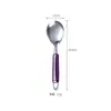 Juego de Utensilios de Cocina de Acero Inoxidable para el Hogar, Juego de Ocho Piezas Incluyendo Espátula para Cocinar, Espátula para Freír, Cuchara para Sopa, Cuchara Ranurada, Cuchara para Arroz