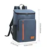 Mochila de Piquenique Transfronteiriça, Bolsa Térmica de Ombro, Bolsa de Gelo para Exterior, Mochila Térmica Espessa, Bolsa de Piquenique à Prova de Vazamentos