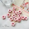 Flor de Cerámica Simple Femenina Espaciador con Cuentas DIY Pulsera Hecha a Mano Cadena para Teléfono Móvil Material Accesorios de Joyería