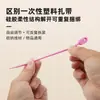 Tira elástica auto-travante de silicone de 15cm, organizador de cabos colorido reutilizável, acessório e tira para amarrar bonecas