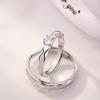 520 Anillo de Pareja Femenino Masculino Moderno de Moda Personalizado Par de Anillos Popular en Internet Acacia de Pareja Apertura Ajustable