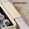 Cesta colgante para mesita de noche, Cubo de basura para dormitorio, Elegante contenedor de almacenamiento colgante con tapa para la cama, Esenciales para dormitorio para estudiantes
