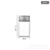 Botella Pequeña de Vidrio Transparente de 30 mm al por Mayor Botella Tubo Sellada con Tapa Sub-Botella para Cápsulas Medicinales en Polvo Botella para Té Aromático Polvo Seco