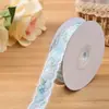 Fita Jacquard Estilo Étnico Fita com Borda Crua Bordada Gancho Borda Dinastia Han Borboleta Bordada Rosa Fita Estilo Nacional Acessórios de Vestuário