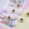 Mini tamaño pequeño Comida de Juego Shumai Accesorios de Resina Pegamento de Crema Carcasa de Teléfono DIY Accesorios para el Cabello Hechos a Mano Pegatinas para Refrigerador Lote Hecho a Mano