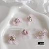 Organza Flor de Gelo Ovo de Pombo Laço Dupla Camada Fita Acessórios Tridimensionais para Unhas Venda por Atacado Decorações para Unhas