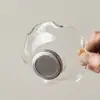 Infusor de Chá de Vidro, Gadget para Fazer Chá, Filtro de Chá, Rede Filtro de Folhas de Chá, Separador de Chá Criativo de Vidro, Acessório de Filtro de Chá