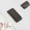 Nova Puxador Oculto para Gaveta Montado na Superfície Preto Puxador de Porta de Guarda-Roupa Dourado Tatami Puxador Plano Invisível