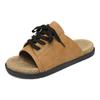 Sandalias de Verano Nuevo Estilo, Ropa Exterior Casual Transpirable, Chanclas de Cordones a la Moda, Pantuflas de Talla Grande Personalizadas para Hombre
